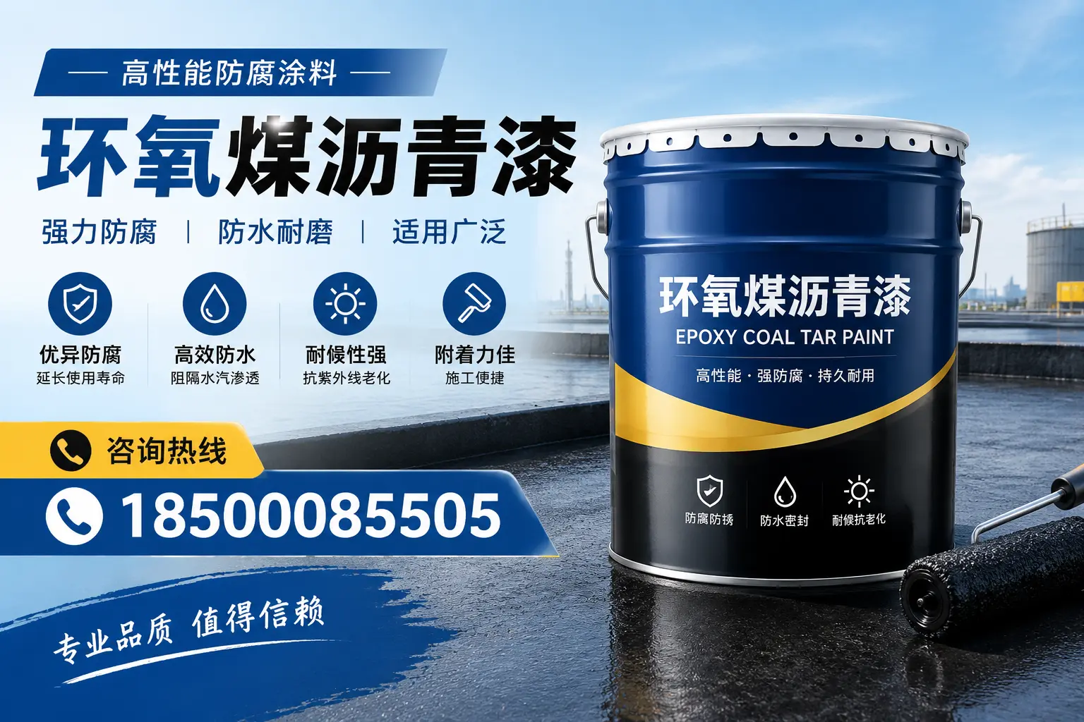 环氧煤沥青漆的主要成分与功能，六盘水用户深度了解